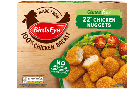 Birds Eye 22 Gluten Free Chicken Nuggets 455g