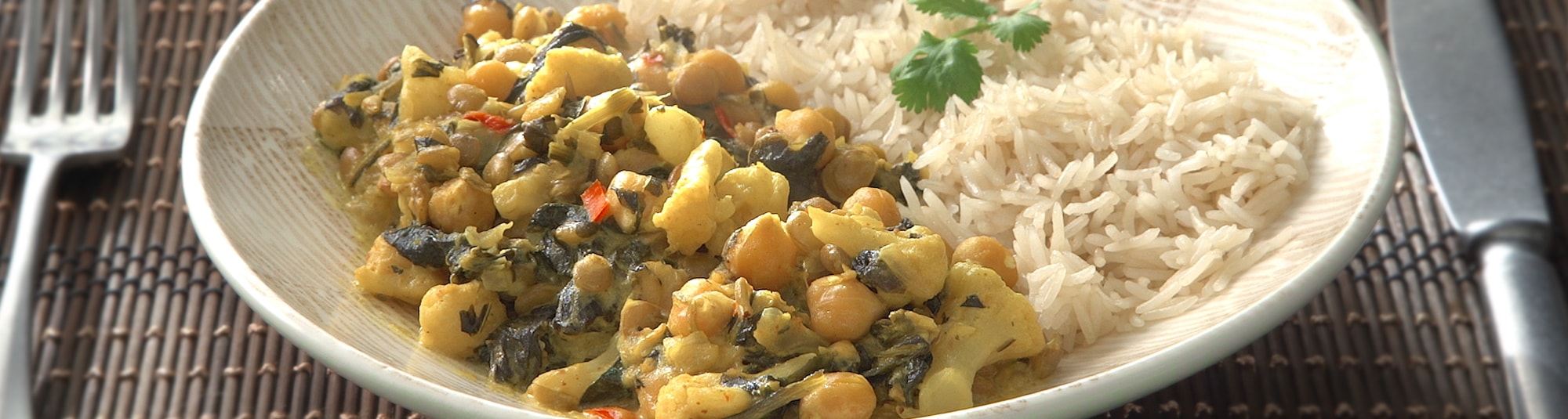 chickpeas spinach curry