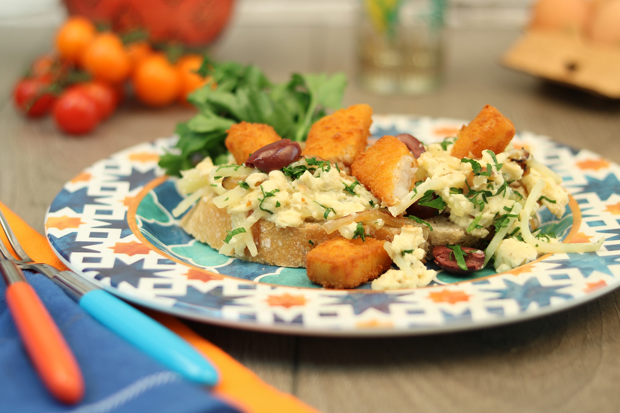 Portugese Fish Fingers Sandwich