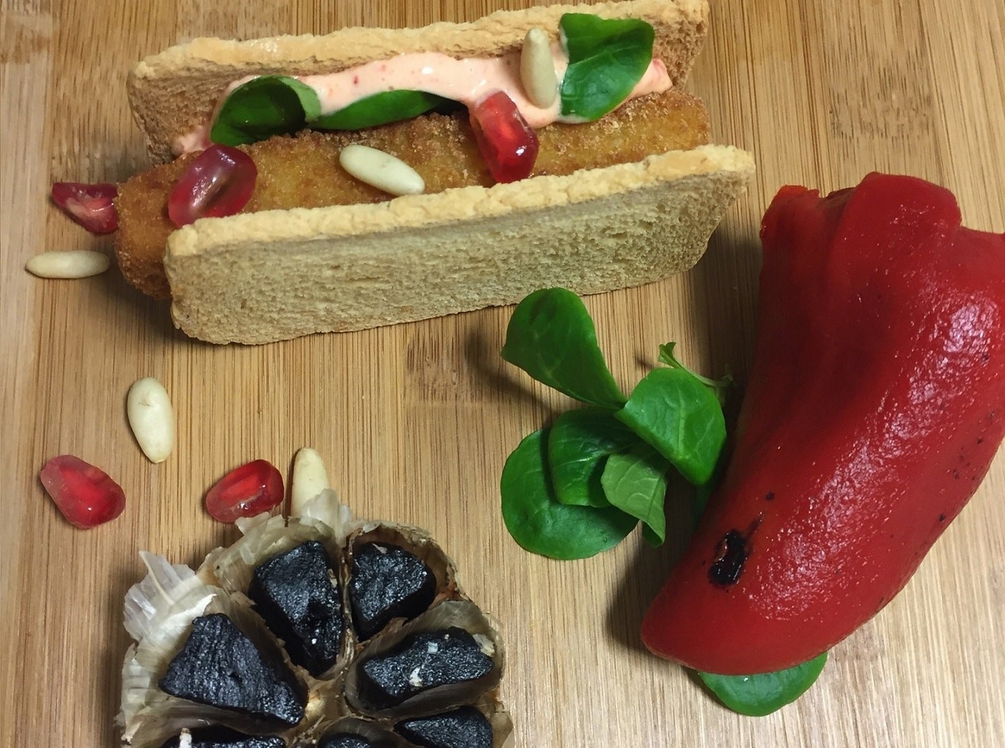 Spanish Fish Fingers Sandwich