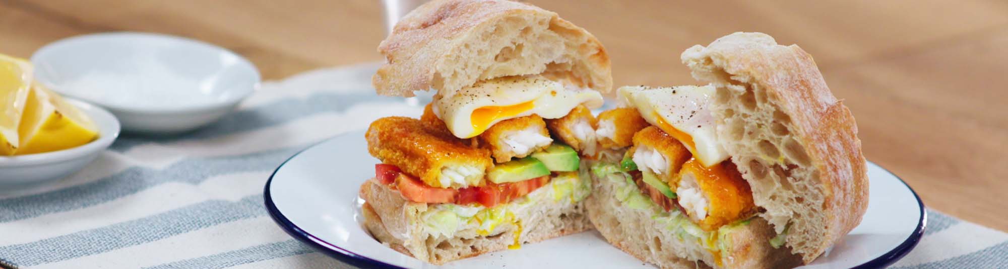 ultimate fish finger sandwich