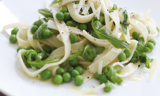 pea tagliatelle