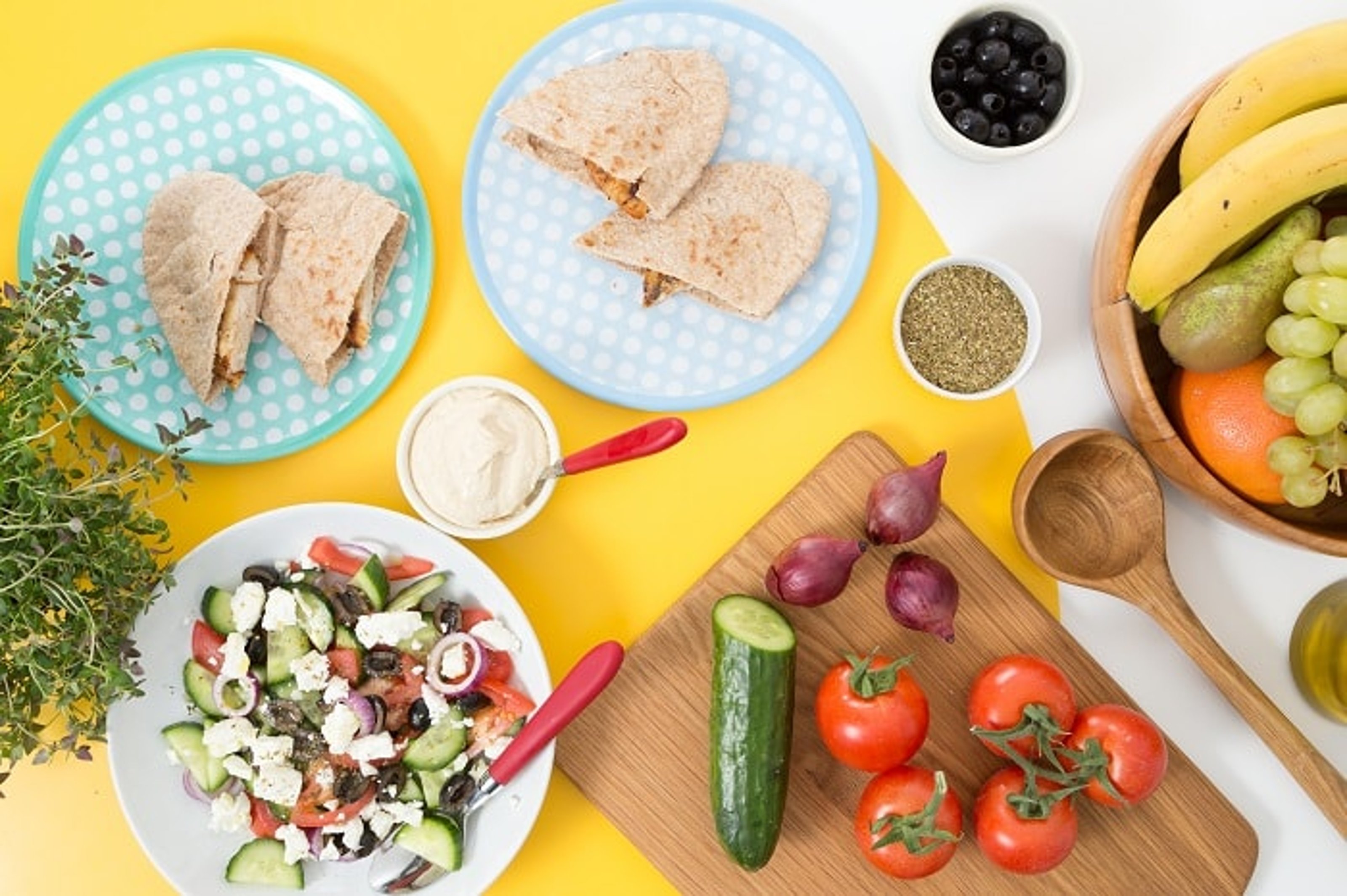 Chicken pittas